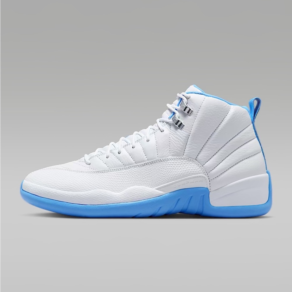 Jordan Air Jordan 12 Retro White and University Blue